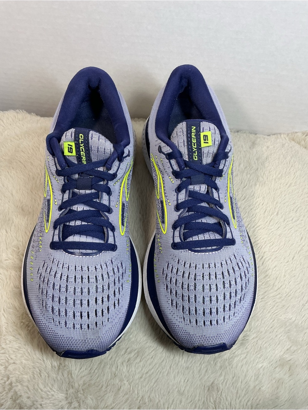 Brooks Glycerin 19 Women’s Running Shoes Size 9 Medium B Blue Gray Purple - Picture 14 of 16
